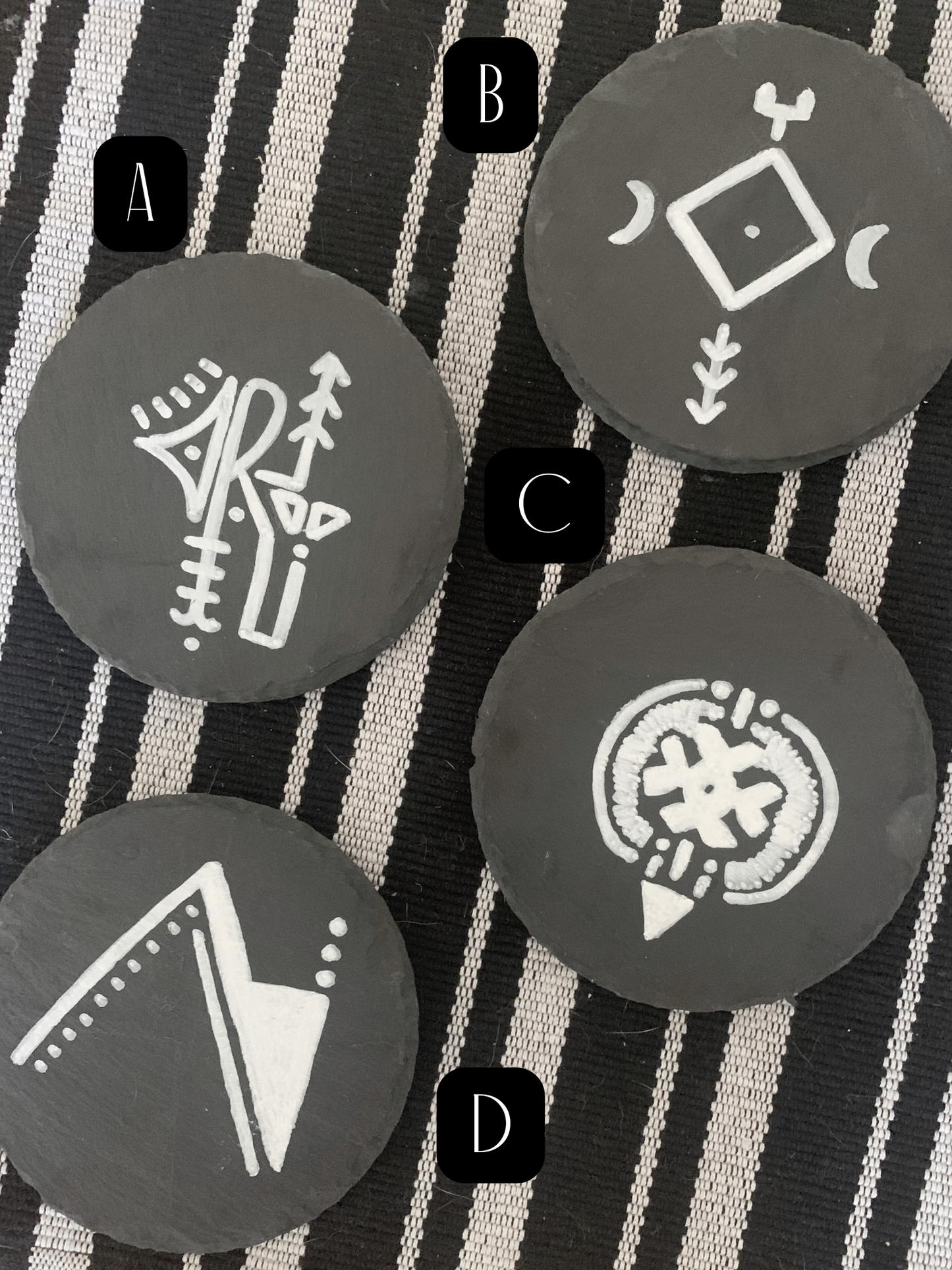 Sigil Coasters (set of 4)